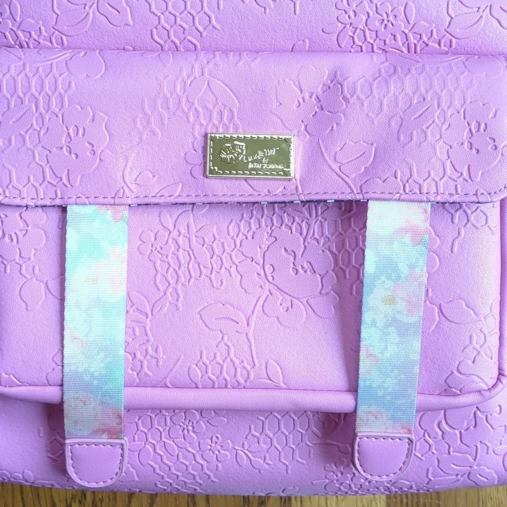 NWT Betsey Johnson LBSKYLAR Backpack In Pink